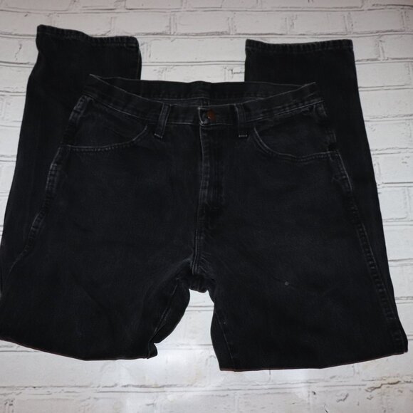 🖤👖🛠️ Rustler Black Jeans · Size 33x30 - Picture 8 of 8